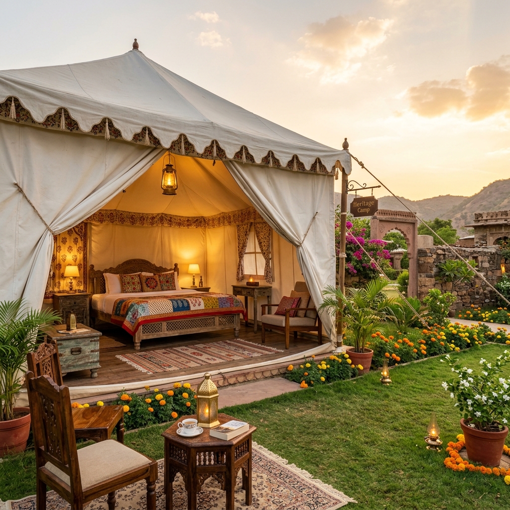 Luxury Swiss Tent